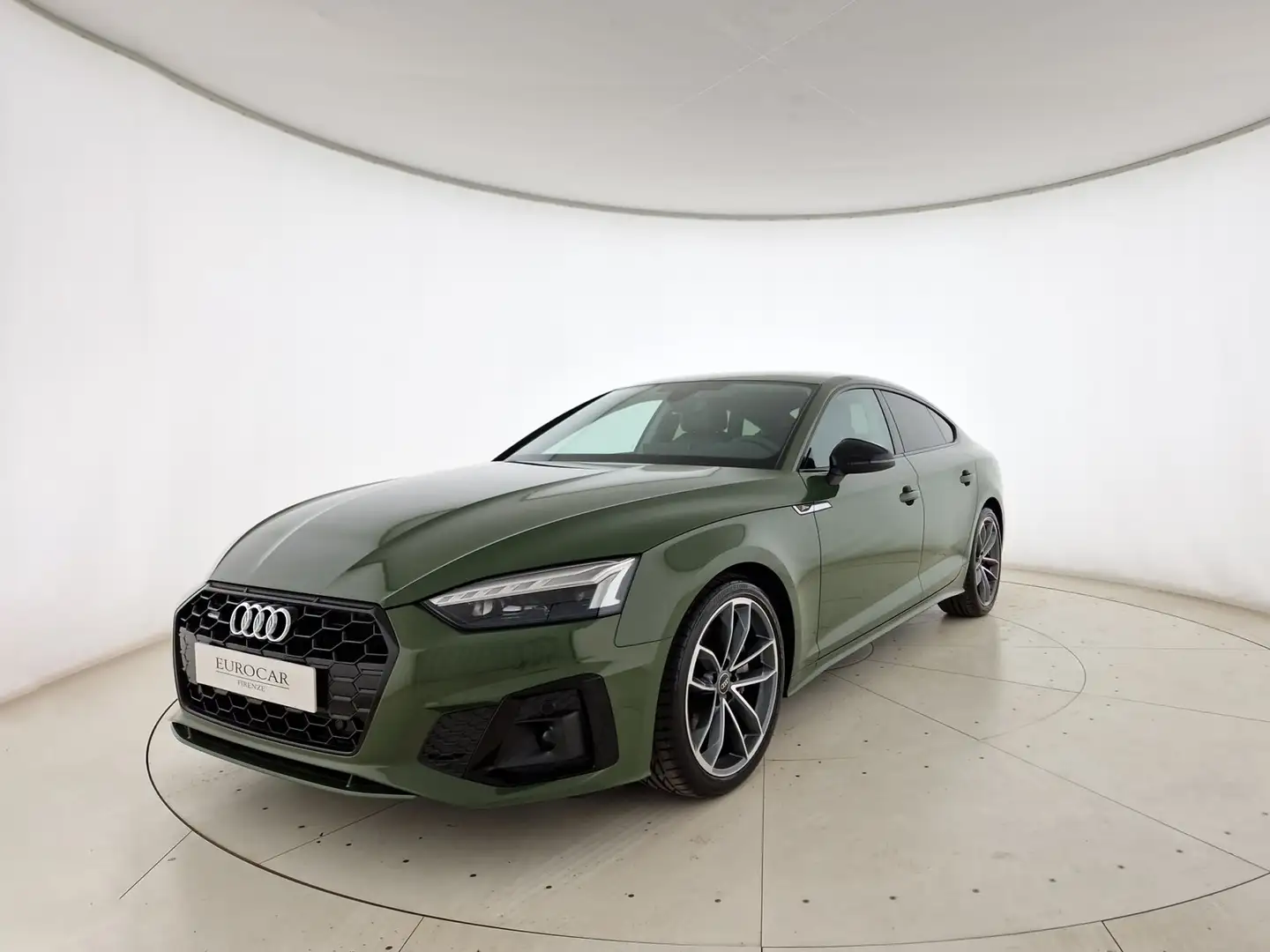 Audi A5 sportback 40 2.0 tdi mhev s line edition quattro 2 Zöld - 1