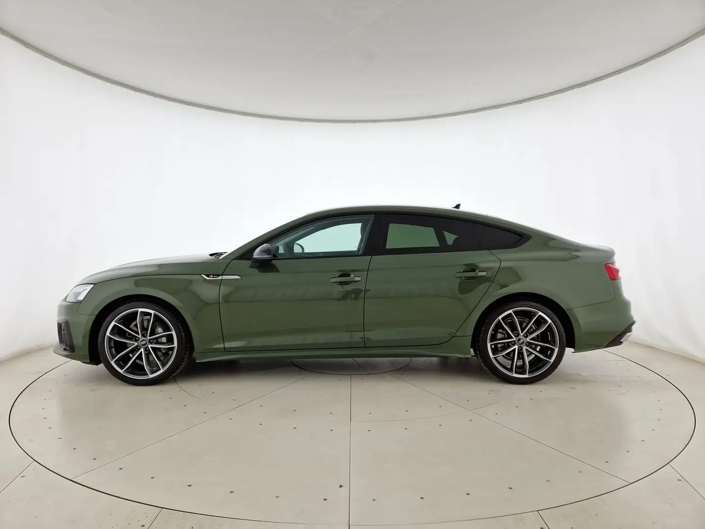 Audi A5 sportback 40 2.0 tdi mhev s line edition quattro 2 Zöld - 2