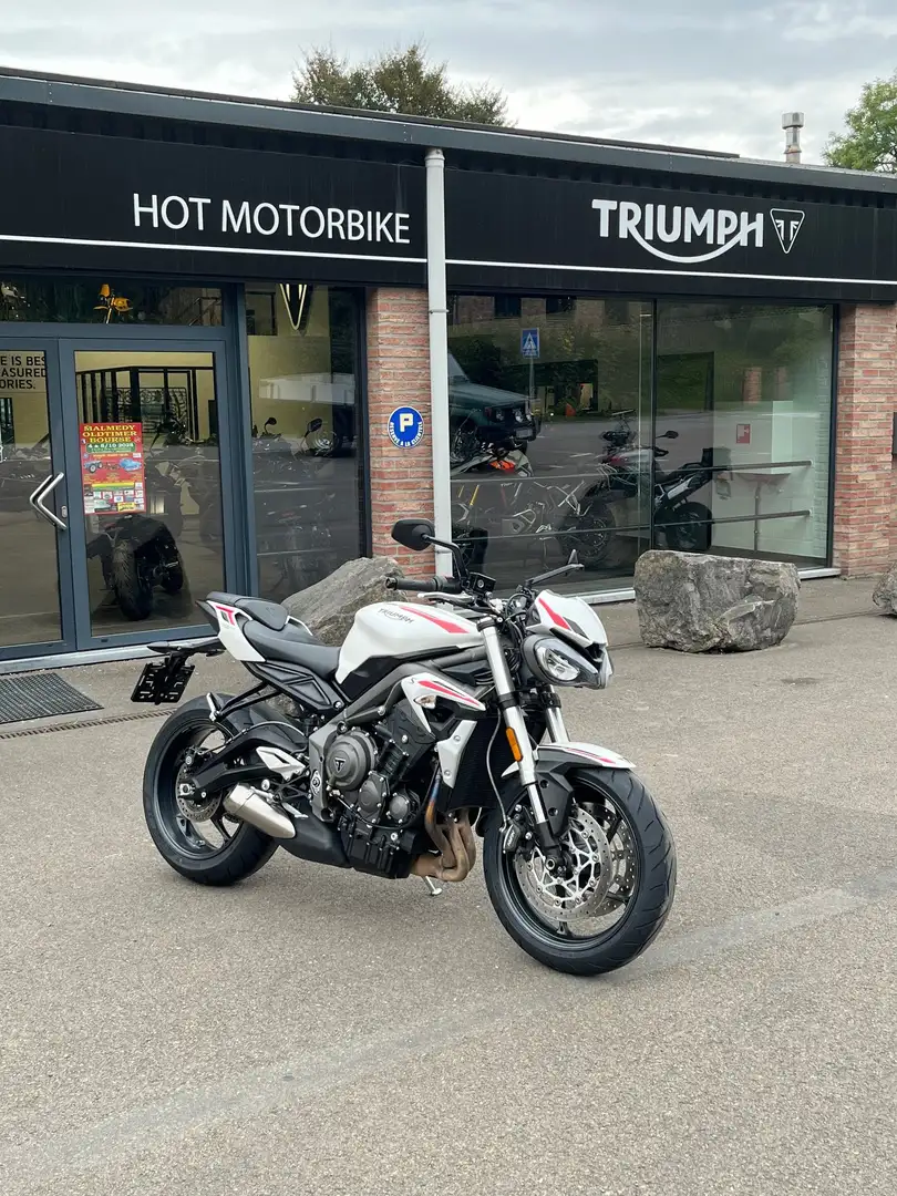 Triumph Street Triple S (garantie 24 mois) Wit - 1