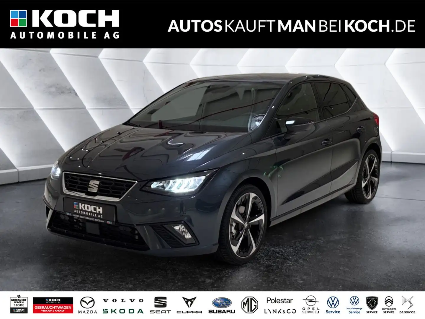 SEAT Ibiza 1.5 TSI FR DSG PDC ACC BackCam DAB Bluetooth Grau - 1
