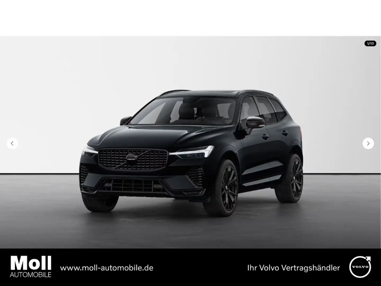 Volvo XC60 T6 AWD Plus Black Edition Recharge Fahrerassistenz Noir - 1