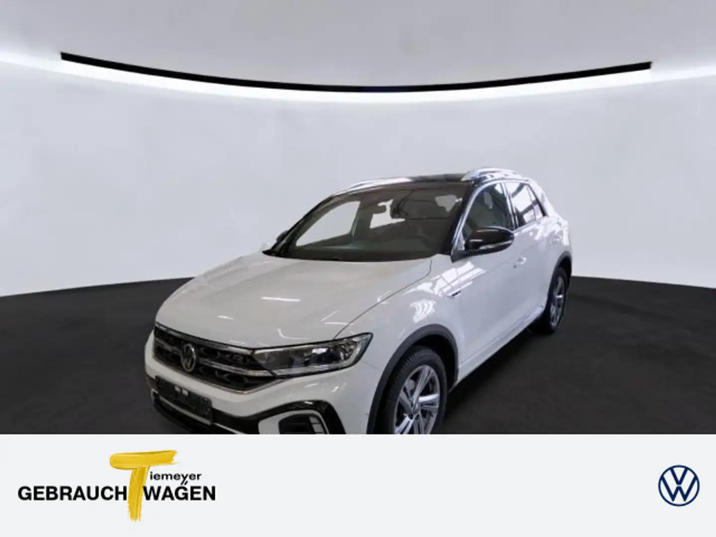 Volkswagen T-Roc 1.0 TSI R-LINE ERGO-ACTIVE LED+ NAVI KAMER Weiß - 1