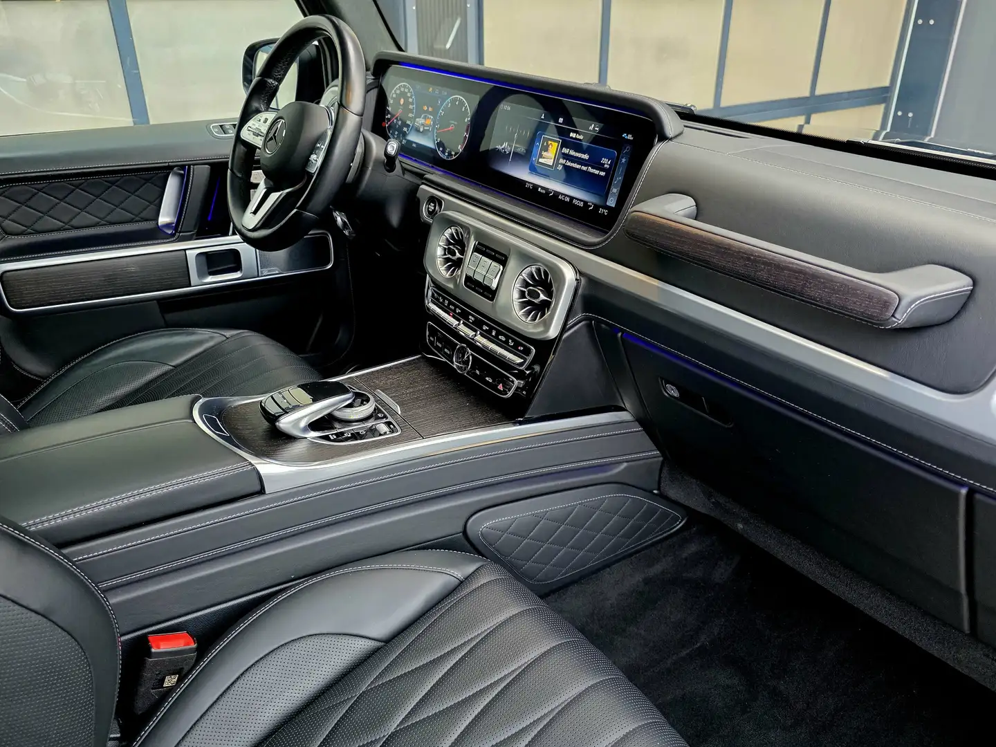 Mercedes-Benz G 500 G | Distronic | Elek. schuif/ kanteldak | Spoorass Zwart - 2
