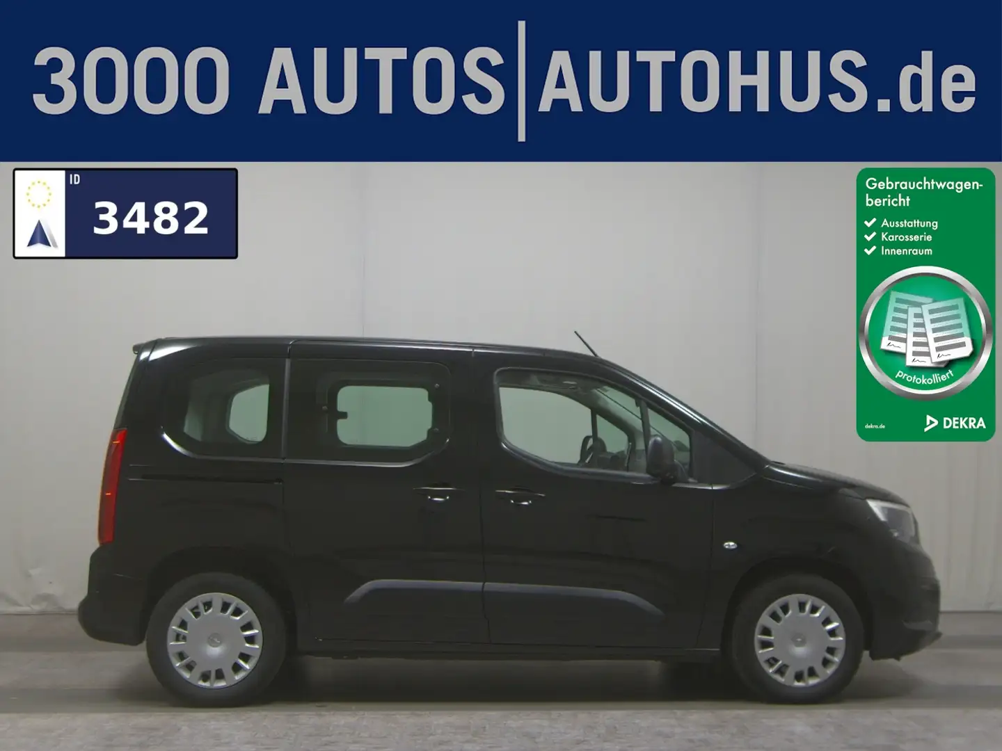 Opel Combo Life 1.5 D Edition 5-Sitze Navi RFK PDC Schwarz - 1