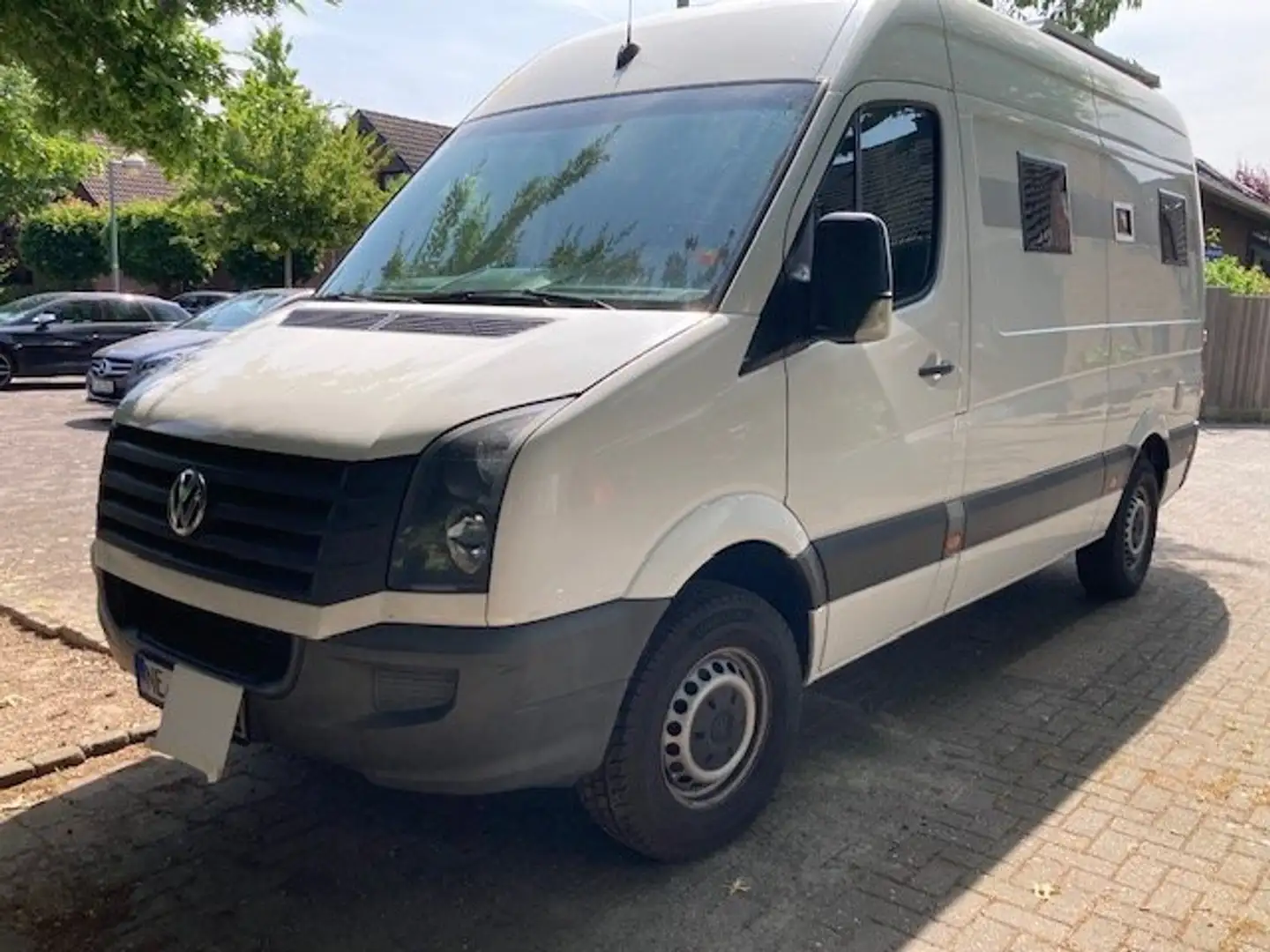 Volkswagen Crafter H2L2 - Umbau Wohnmobil Camper Weiß - 2