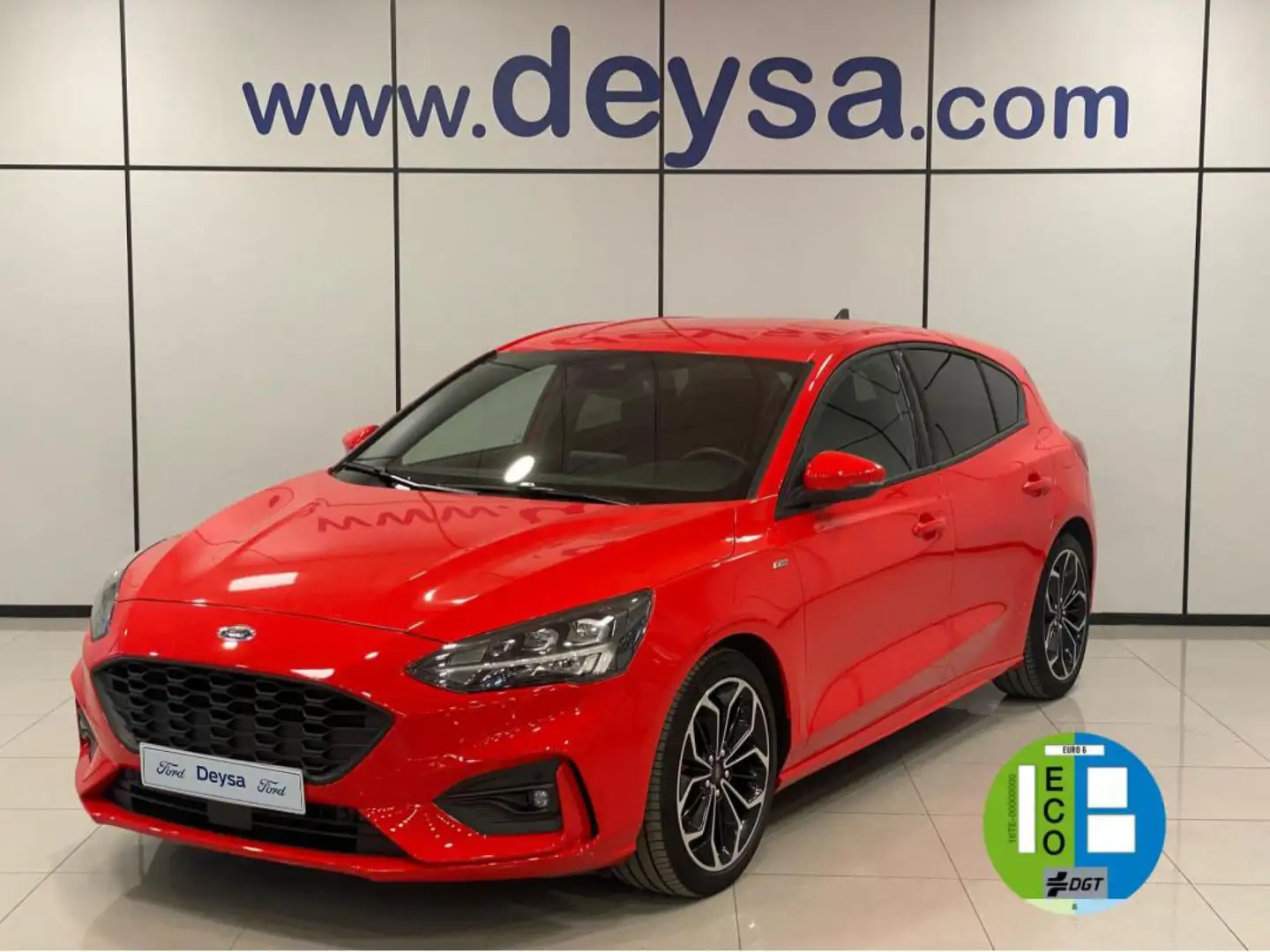 Ford Focus 1.0 Ecoboost MHEV ST-Line X 125 Rouge - 1