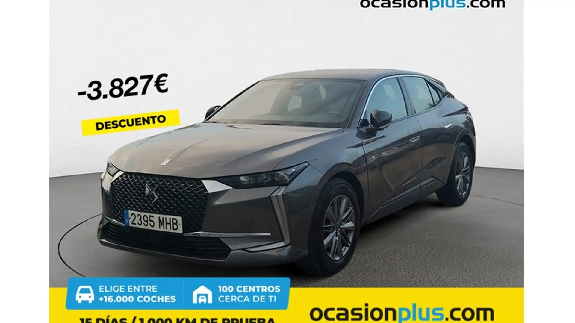 DS Automobiles DS 4 BlueHDi Bastille Aut. 130 Gris - 1