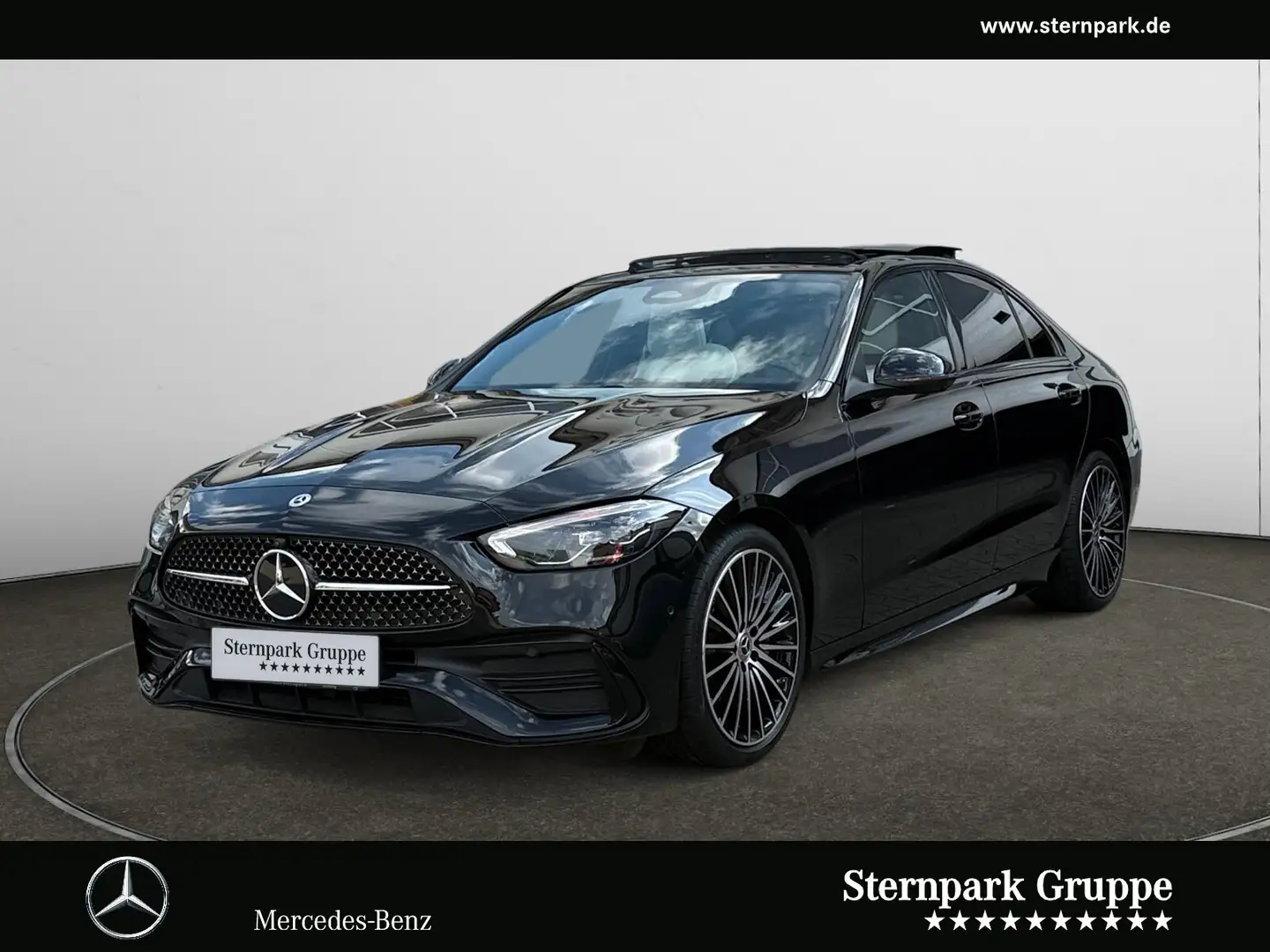 Mercedes-Benz C 300 C 300 d AMG Night+LED+360°+Panorama+Memory+Sound Schwarz - 1
