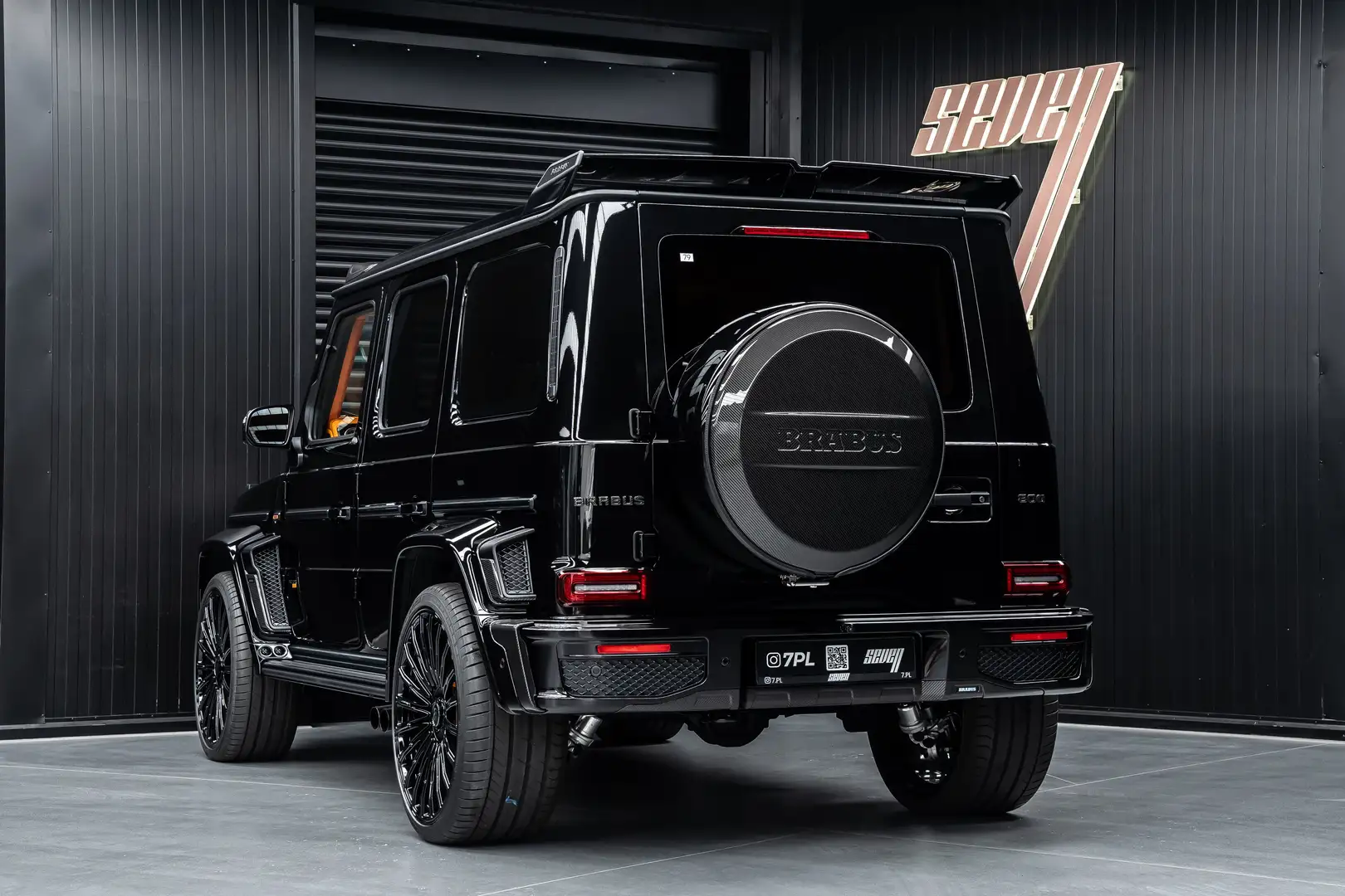 Mercedes-Benz G 63 AMG BRABUS G800 MY25 Black/Orange+A22+Carb Pack I & II Nero - 2