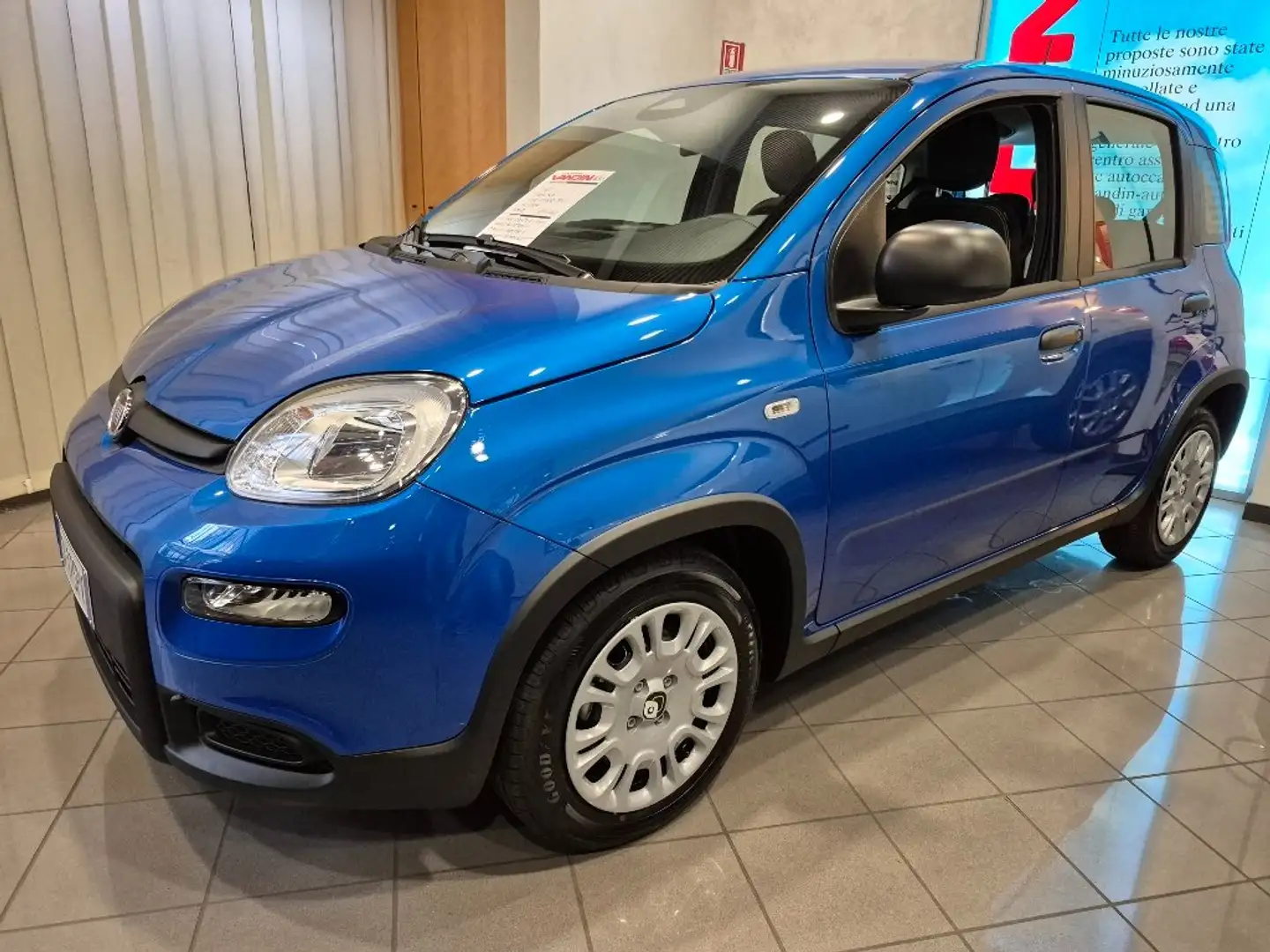 Fiat Panda 1.0 HYBRID 70CV, KM ZERO, PROMO "MENO MILLE"!!! Bleu - 1
