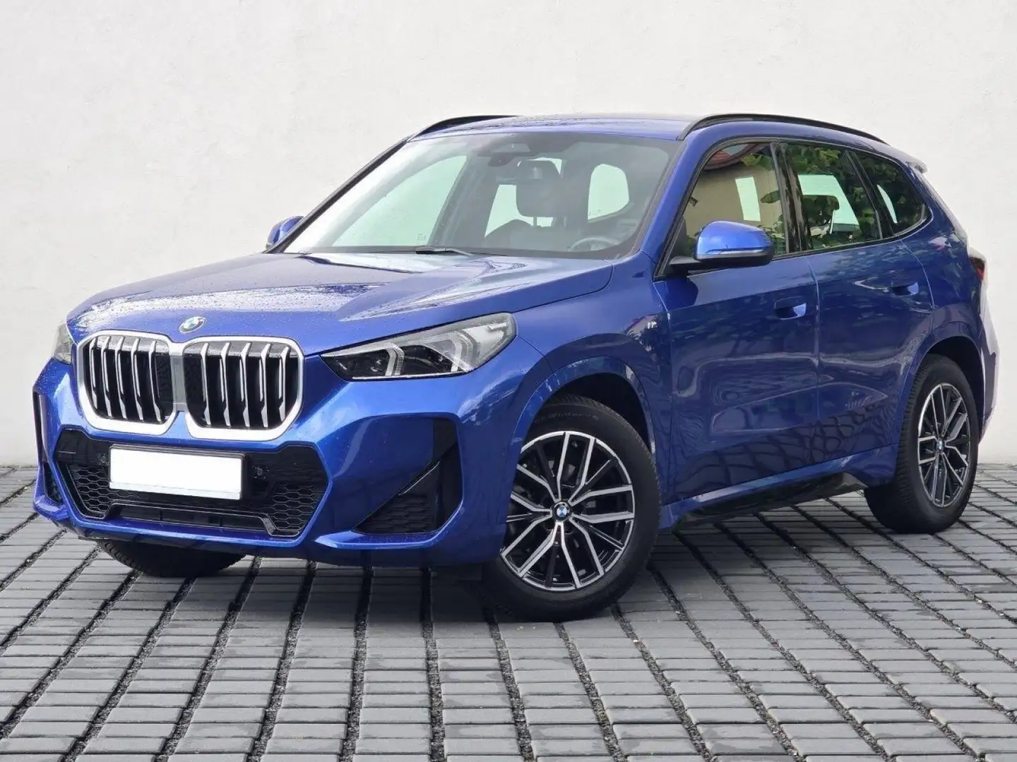 BMW X1 X1 sDrive 18i 136 ch DKG7 M Sport Bleu - 1