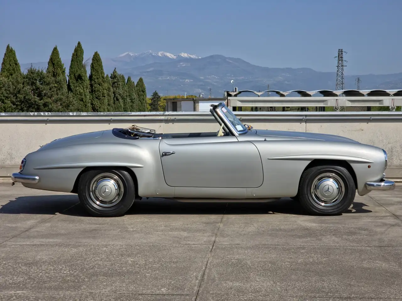 Mercedes-Benz 190 SL 1955 Condizioni da Concorso Hard Top, foto 5