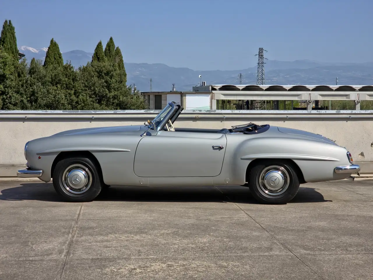 Mercedes-Benz 190 SL 1955 Condizioni da Concorso Hard Top, foto 2