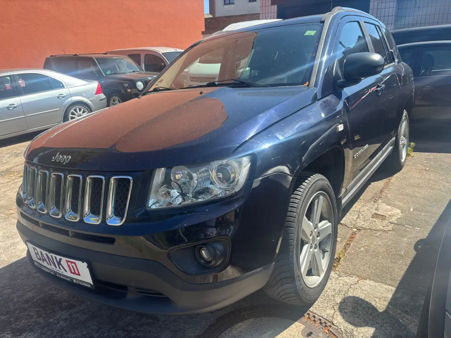 Jeep Compass Limited 4x4 LEDER AHK !!! Schwarz - 1