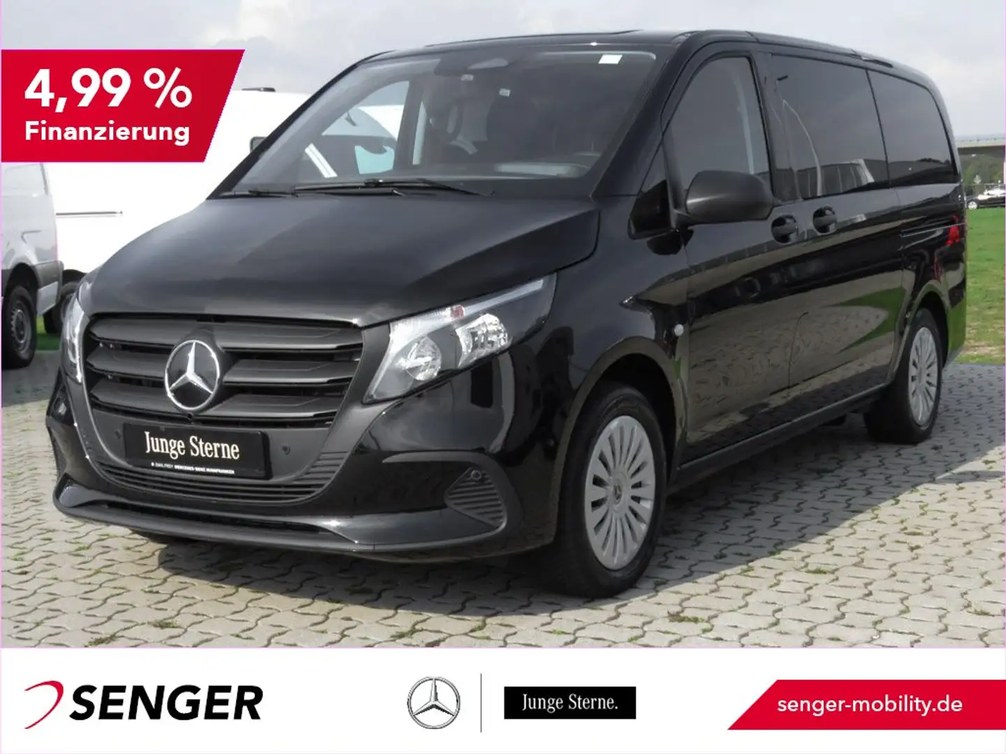 Mercedes-Benz Vito 116 CDI Tourer Pro lang Liege-Paket 9G Schwarz - 1