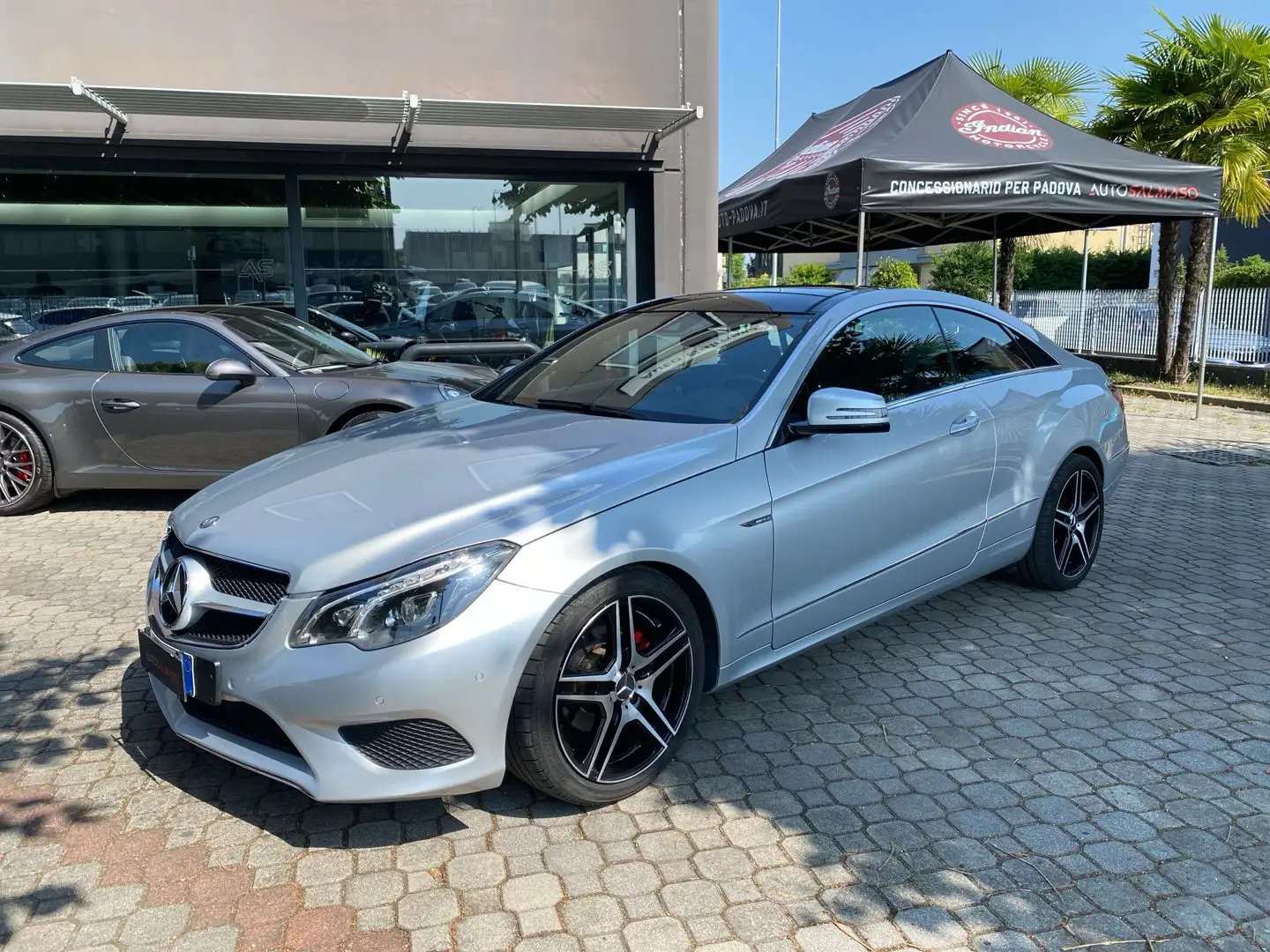 Mercedes-Benz E 220 E 220 CDI Coupé Premium 170 CV Argent - 1