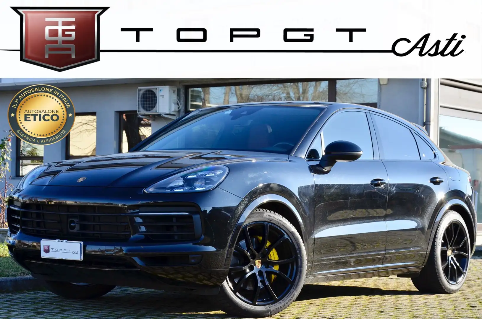 Porsche Cayenne Coupe 3.0 plug-in e-hybrid 462cv tiptronic TETTO Nero - 1
