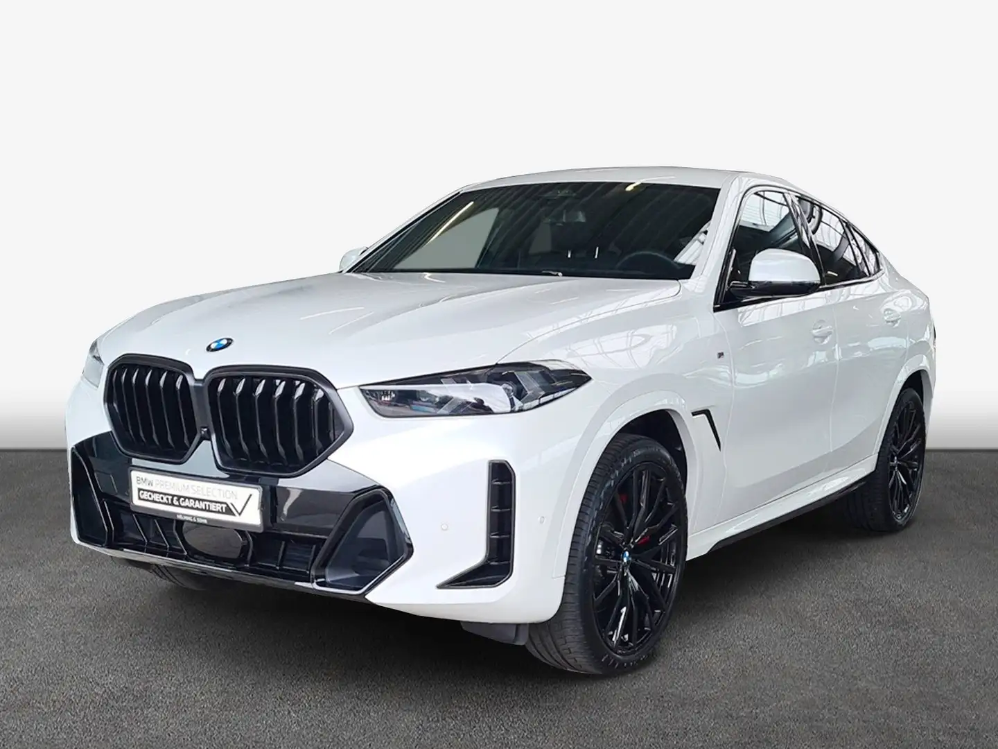 BMW X6 xDrive30d M-Sport HK HiFi Head-Up Iconic-Glow uvm. Blanc - 1
