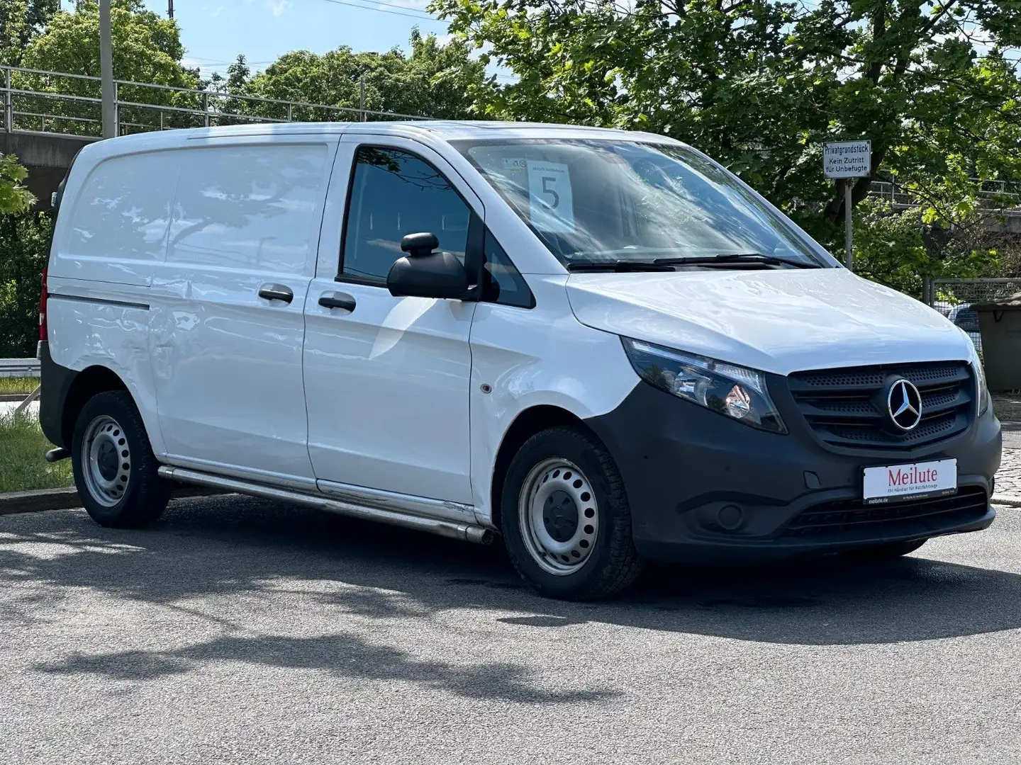 Mercedes-Benz Vito Kasten116 RWD kompakt*Klima*Tempomat*PDC Weiß - 1