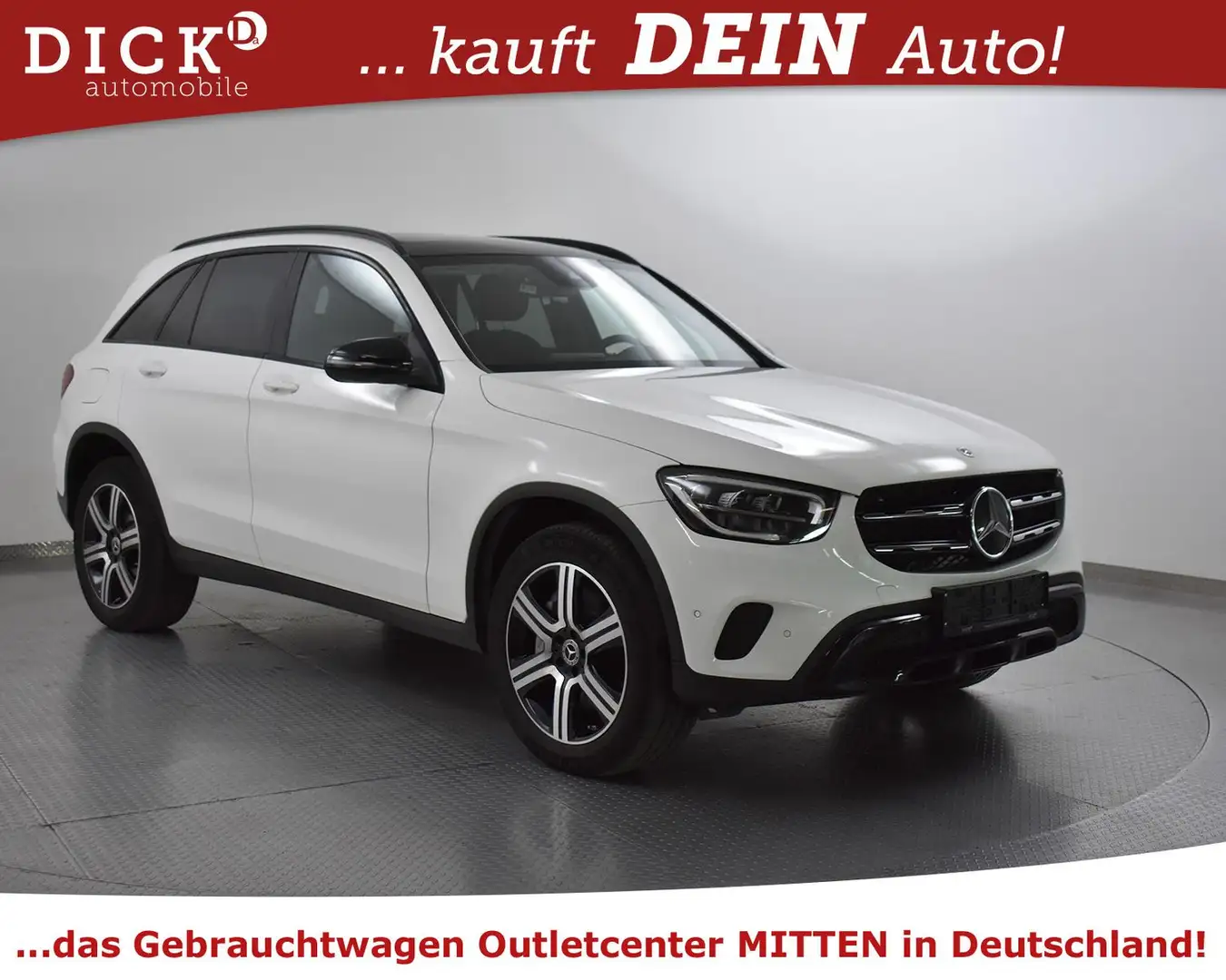 Mercedes-Benz GLC 300 de 4M NIGHT+PANO+NAVI+LED+STHZ+KAM+ACC+19 bijela - 1