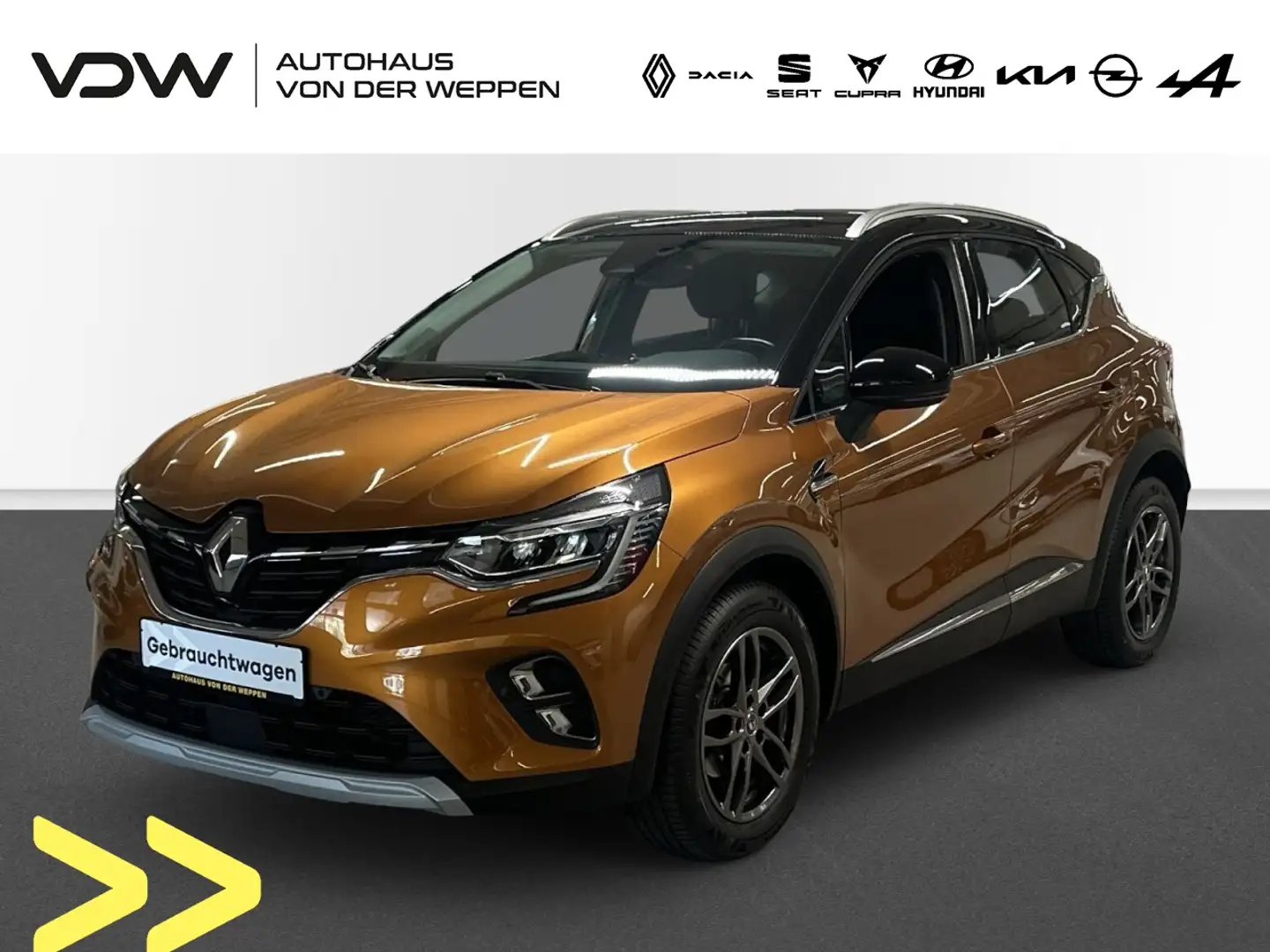 Renault Captur II Intens Klima Navi Rückfahrkamera Sitzheizung Orange - 1
