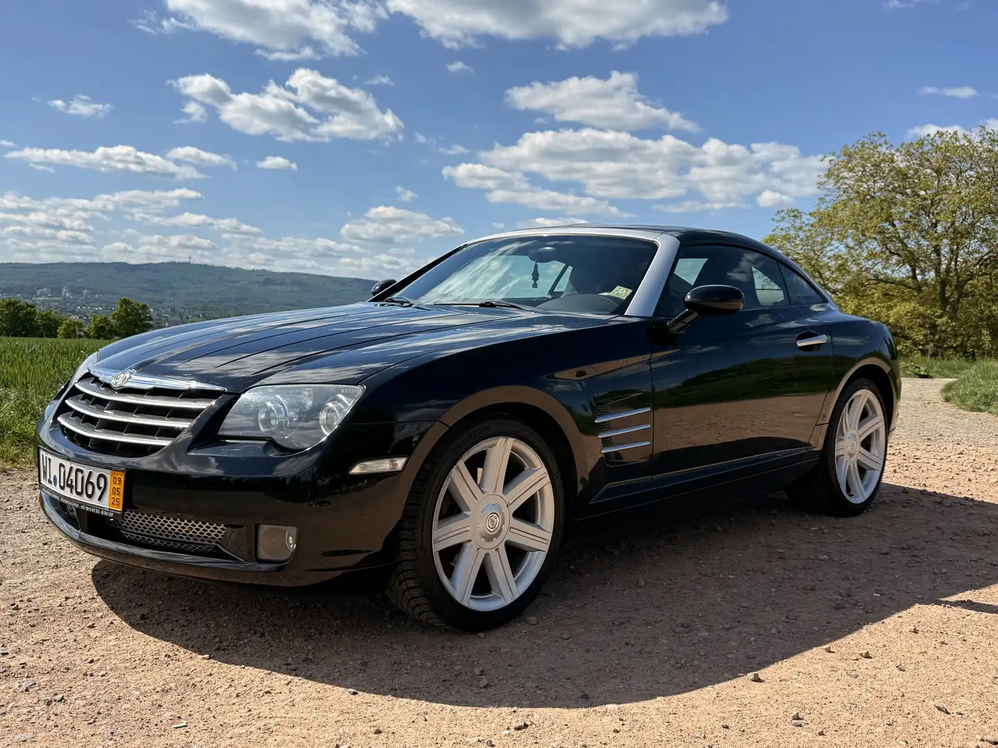 Chrysler Crossfire grau schwarz leder crna - 1