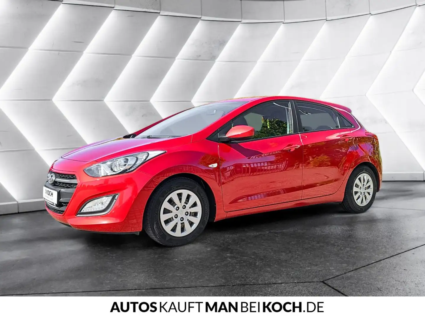 Hyundai i30 1.4 Classic blue Klima CD SCHECKHEFT Rosso - 2