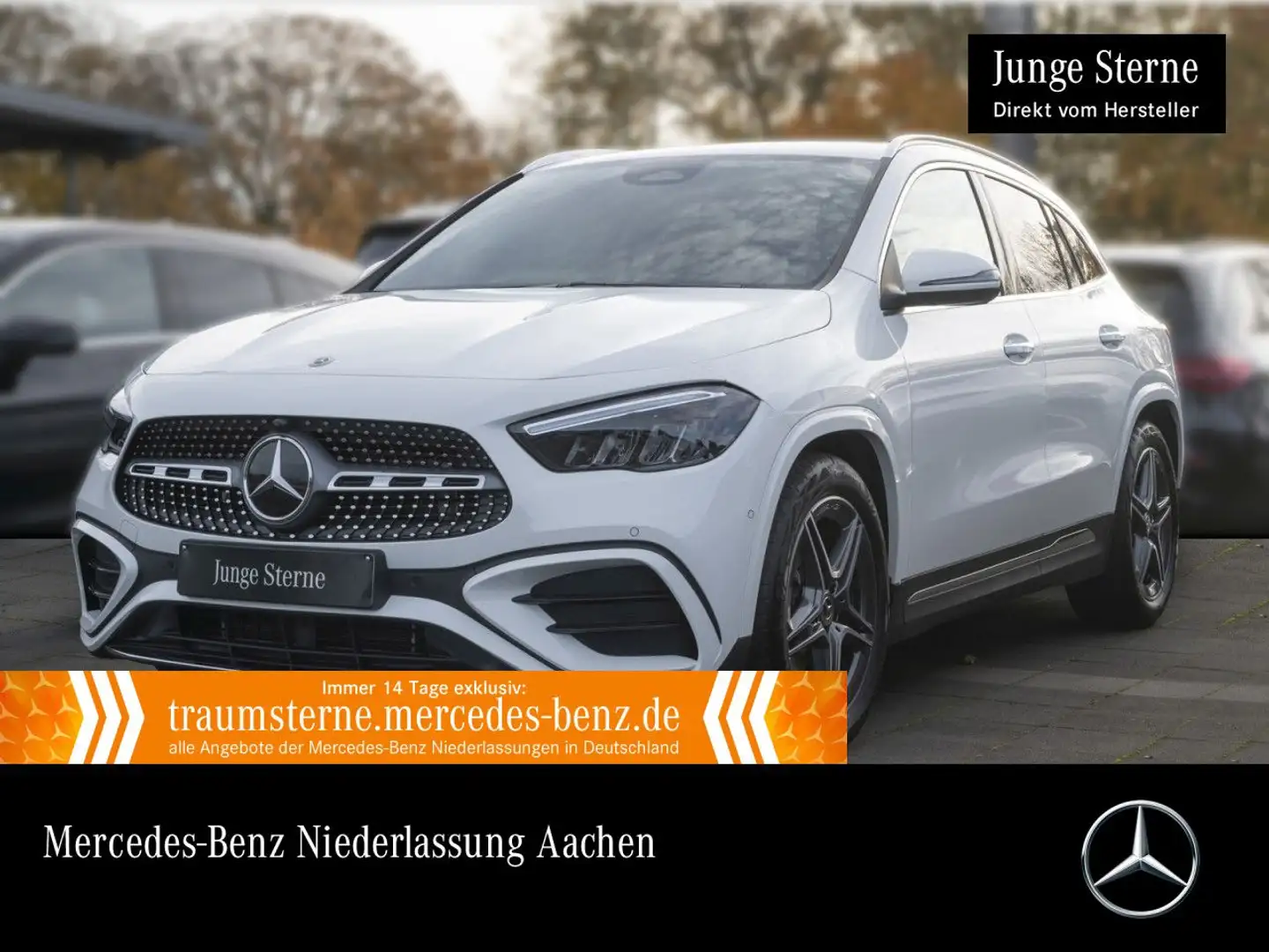Mercedes-Benz GLA 180 AMG+AHK+LED+KAMERA+TOTW+KEYLESS+7G Weiß - 1