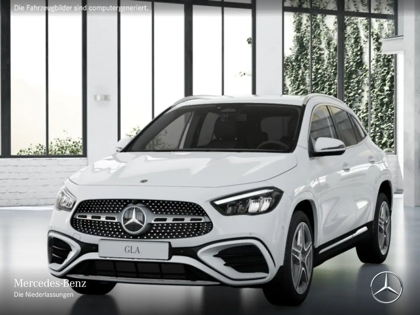 Mercedes-Benz GLA 180 AMG+AHK+LED+KAMERA+TOTW+KEYLESS+7G Weiß - 2