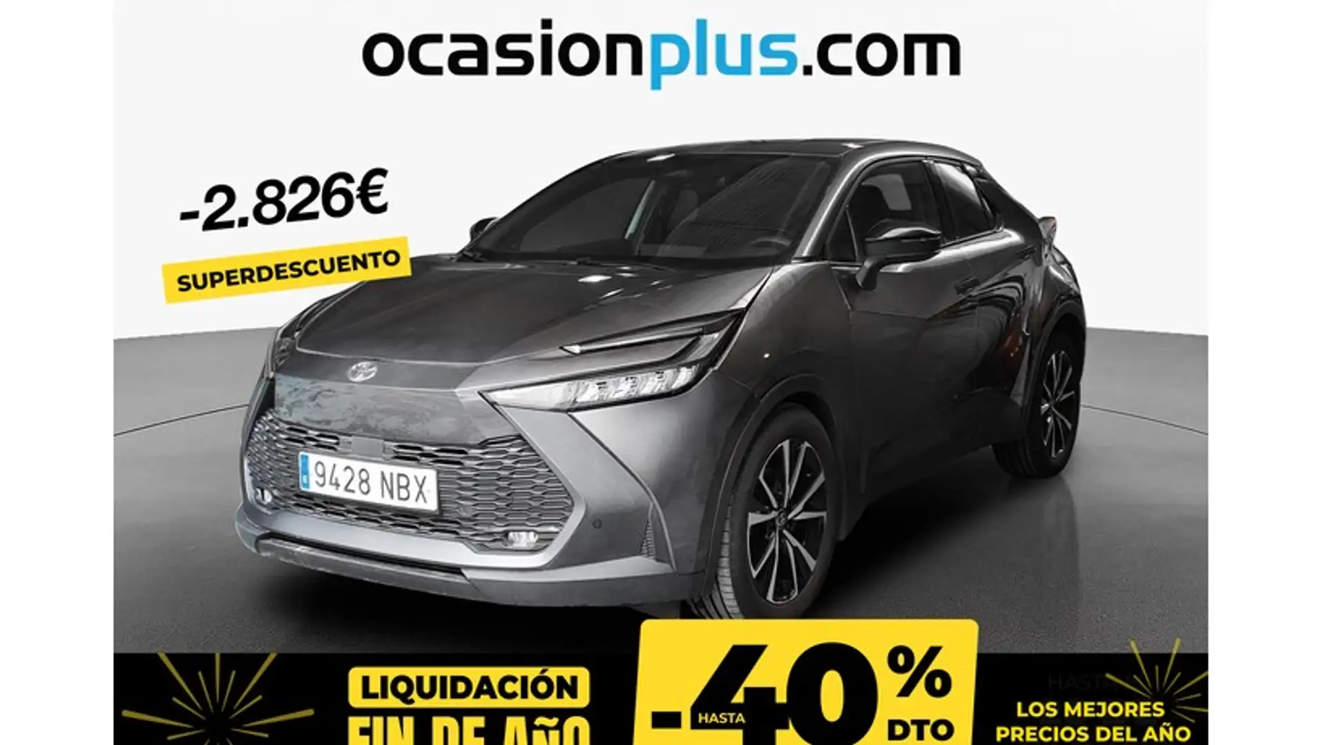 Toyota C-HR 140H Active Gris - 1