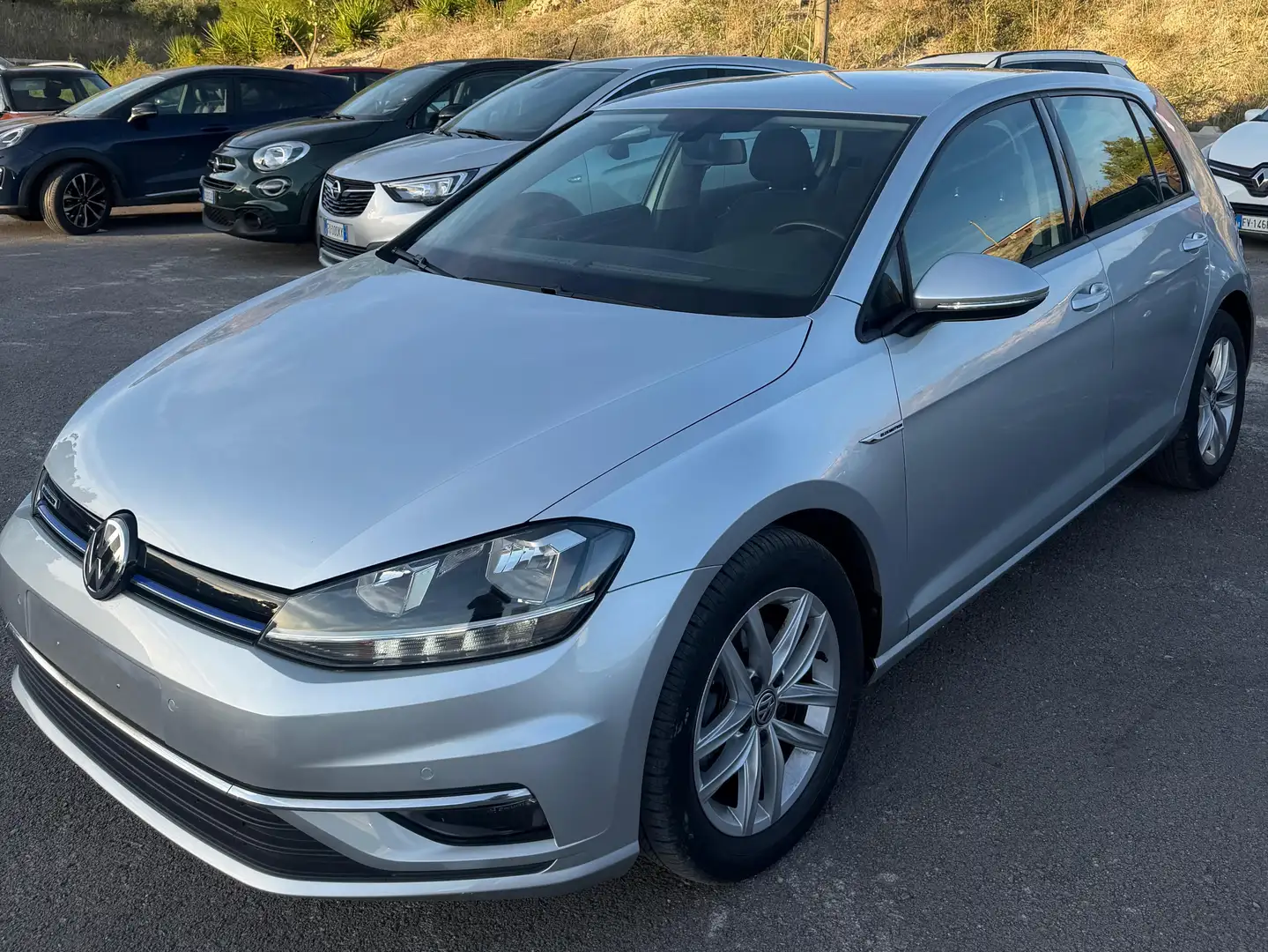 Volkswagen Golf Golf VII 5p 1.5 tgi Business 130cv dsg Argento - 1