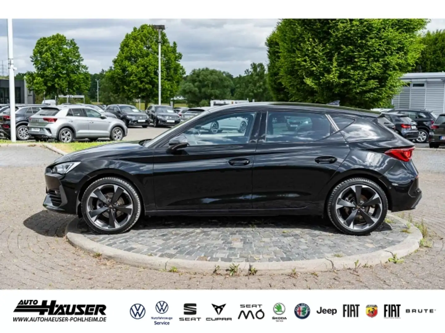CUPRA Leon 1.5 eTSI DSG NAVI KAMERA PARK ACC LED FULL-LINK Schwarz - 2