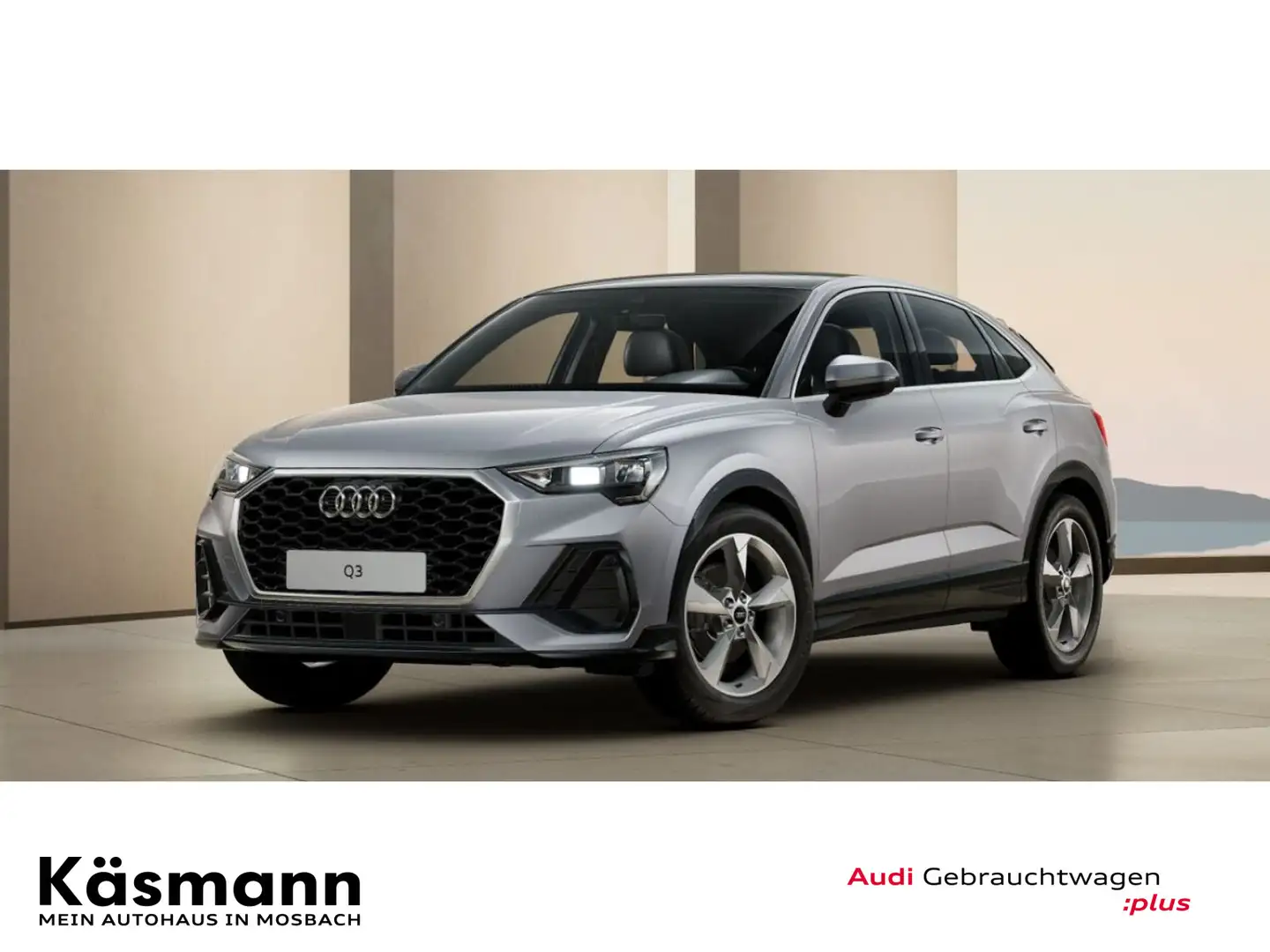 Audi Q3 45TFSIe S line NAV PANO 360° SHZ Silber - 2