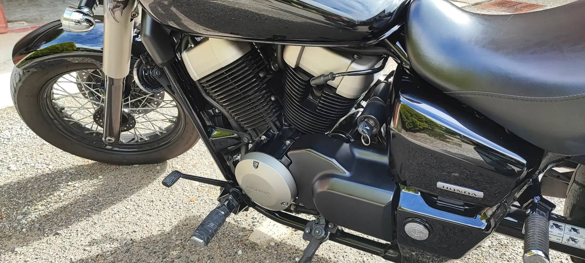 Honda Shadow Black Spirit Black Spirit Black - 1