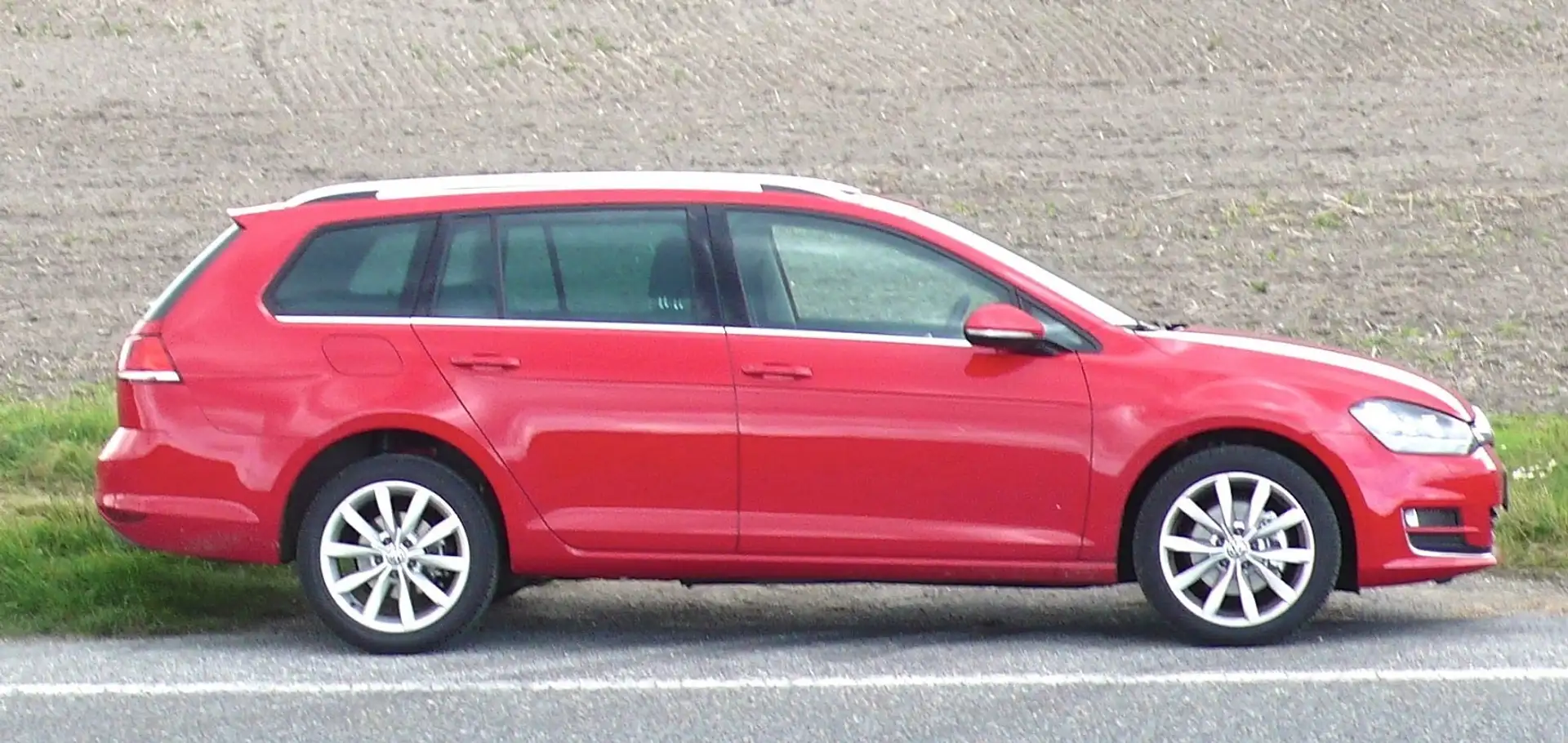 Volkswagen Golf Variant Golf VII Variant "Highline" Diesel 2.0 TDI Rot - 1