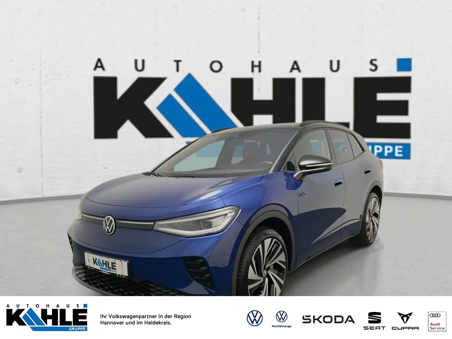 Volkswagen ID.4 GTX 250KW 4Motion Klima Navi Rückfahrkamera Blau - 1