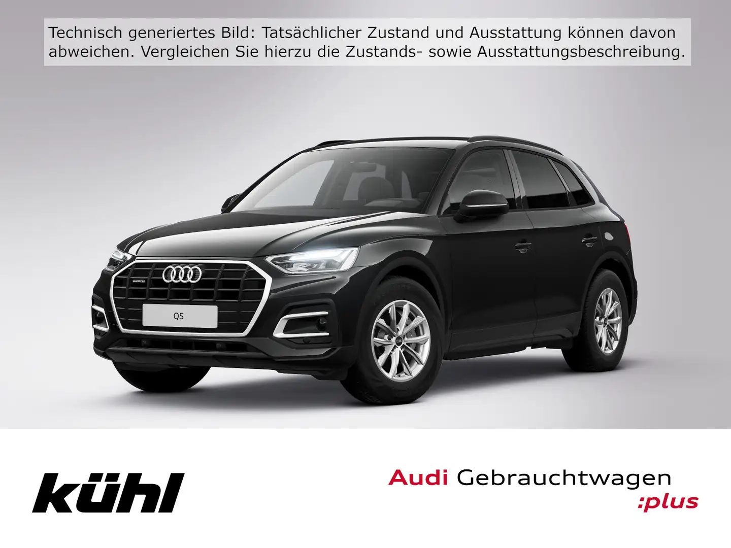Audi Q5 40 TDI Q S tronic LED/ACC/Kamera/Navi/AHK Schwarz - 1
