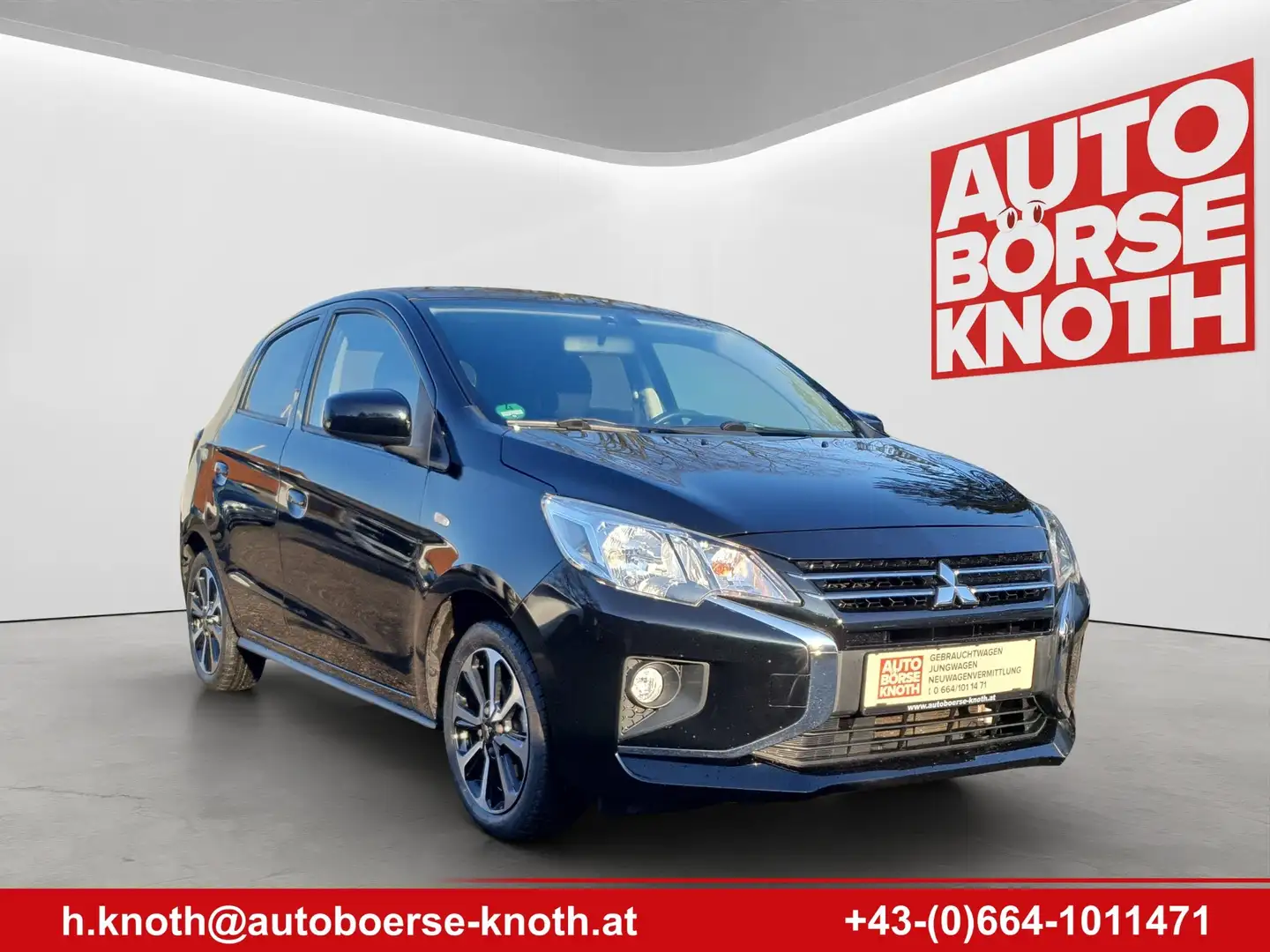 Mitsubishi Space Star 1,2 Invite AS&G Aut. Kamera, Sitzheizung usw...!! Schwarz - 2