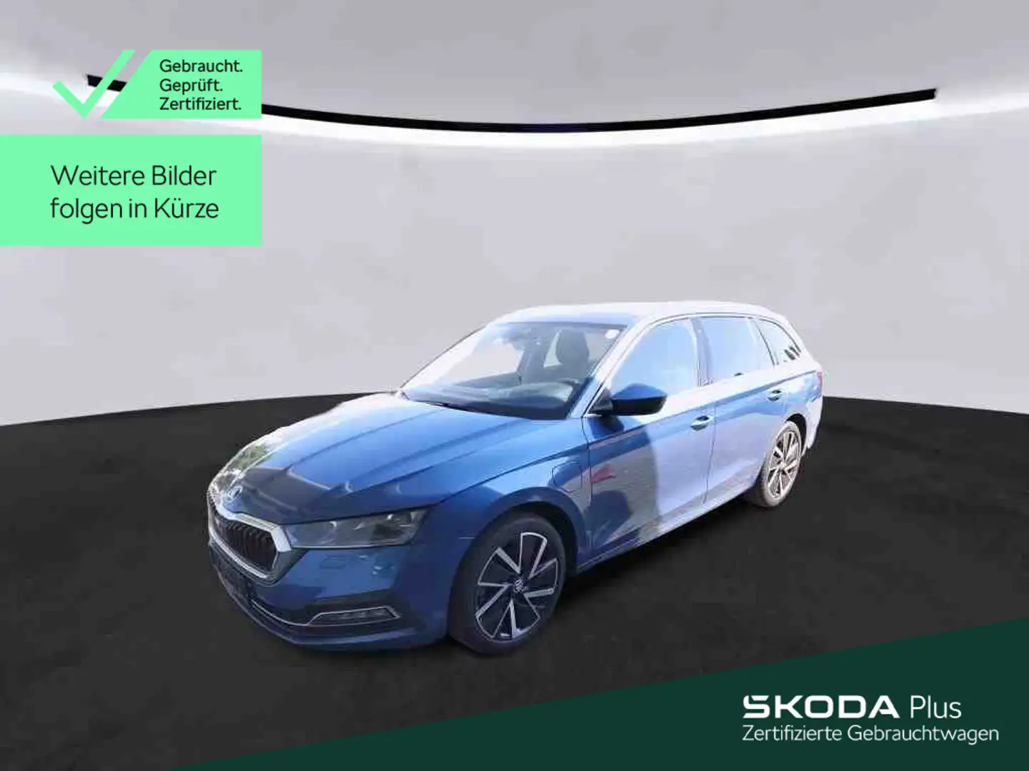 Skoda Octavia iV Combi 1.4 eTSI DSG FIRST-EDITION*MATR Blau - 1
