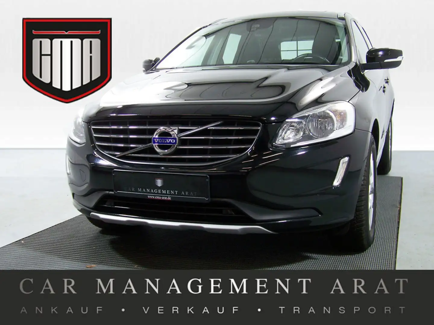 Volvo XC60 2.0 D4 Summum 1.H+PANORAM+LEDER+NAVI+PDC Schwarz - 1
