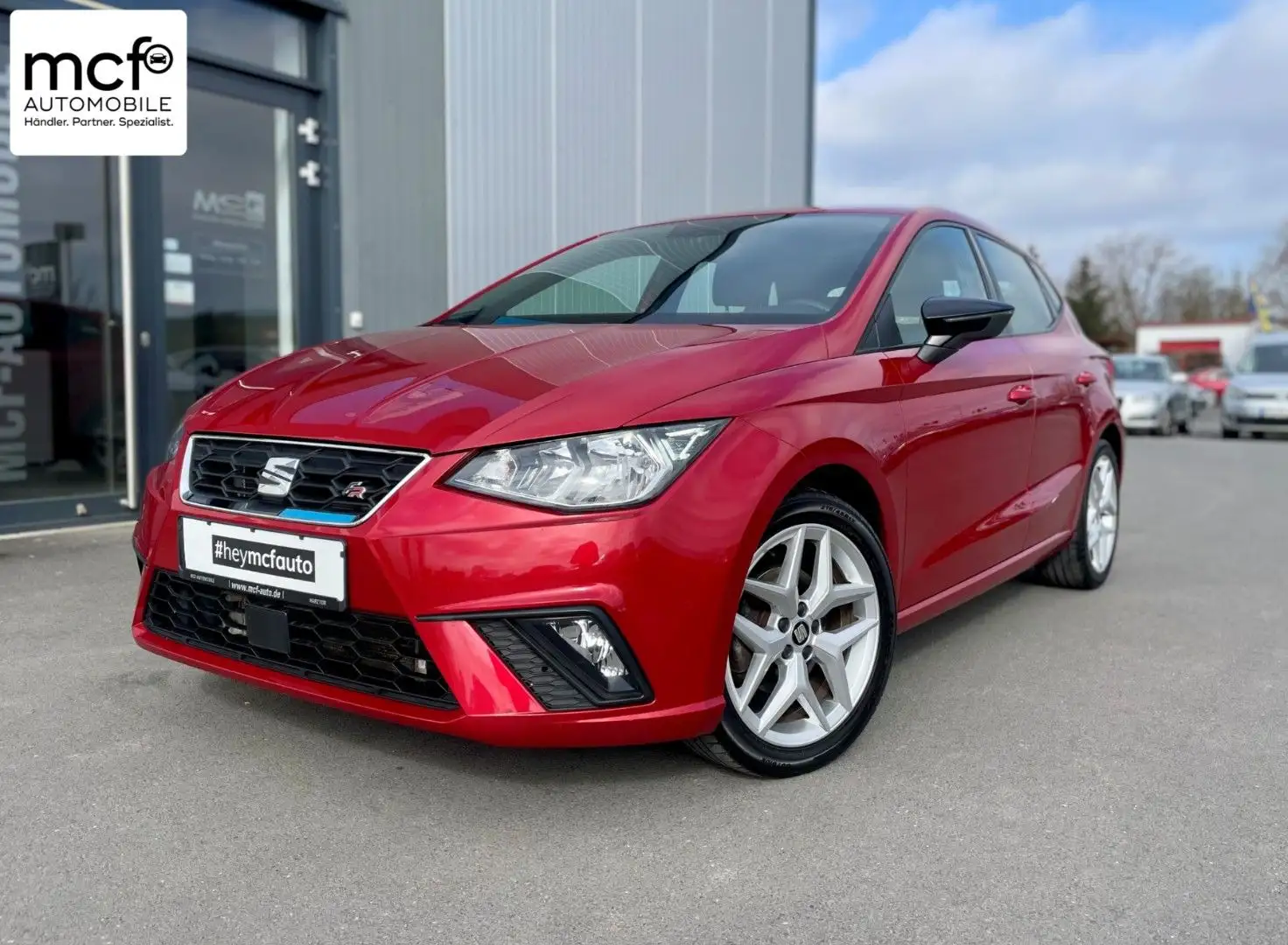 SEAT Ibiza 1.0 TSI DSG FR *17 Zoll*FullLink*Navi* Rot - 1