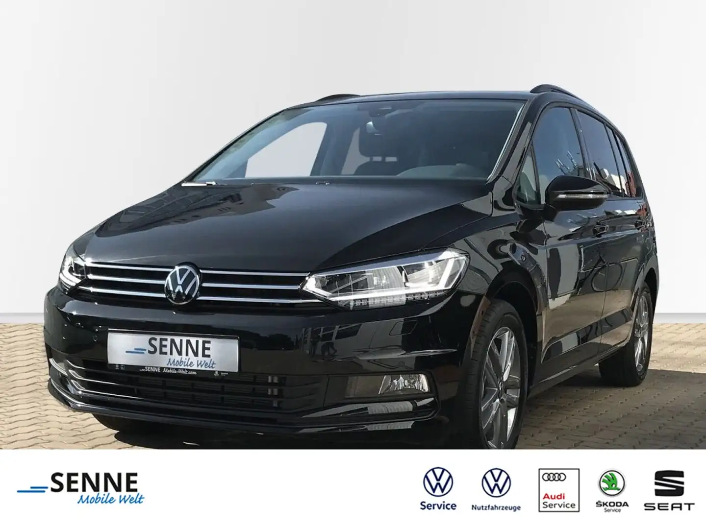 Volkswagen Touran Touran 1.5 TSI DSG Comf. AHK, Navi, LED, 7 Sitze Green - 1