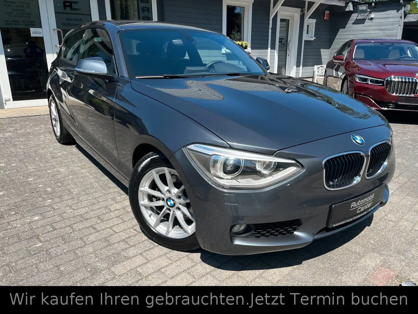 BMW 116 d Efficient Dynamics+H&K+Xenon+Alu+1.Hd++ Grigio - 1