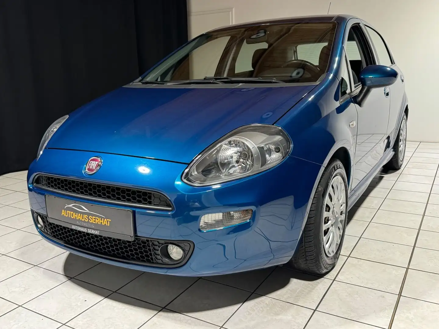 Fiat Punto 1.3 16V JTD Lounge *SPORTSITZE*KLIMA*AHK* Blau - 1