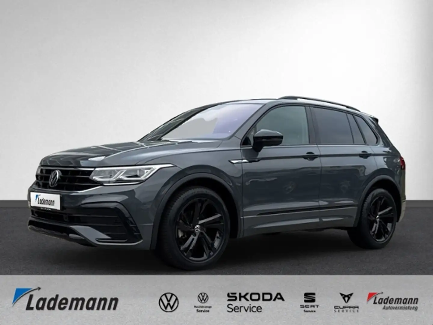 Volkswagen Tiguan 2.0 TDI DSG R-LINE AHK+LED+NAVI+RÜKAM+ACC Grau - 1