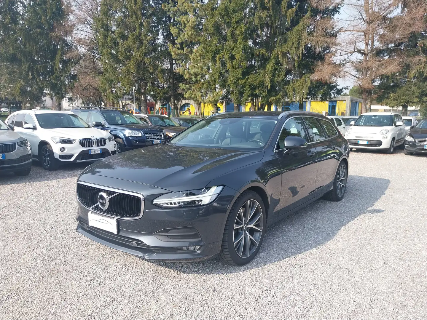 Volvo V90 V90 2.0 d5 Business Plus awd geartronic Gris - 1