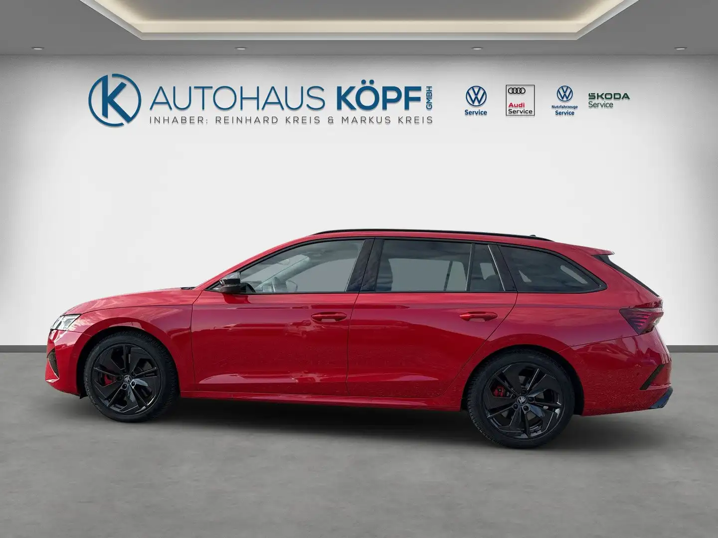 Skoda Octavia Combi 2.0 TSI 195 kW RS Pano AHK LED Matrix Rot - 2