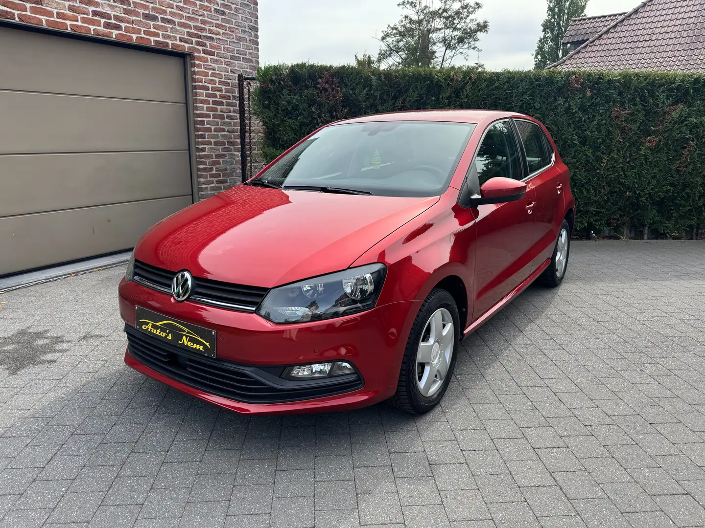 Volkswagen Polo Polo 1.0 Comfortline,GARANTIE,AIRCO,ACC,USB,CAMERA Rood - 1