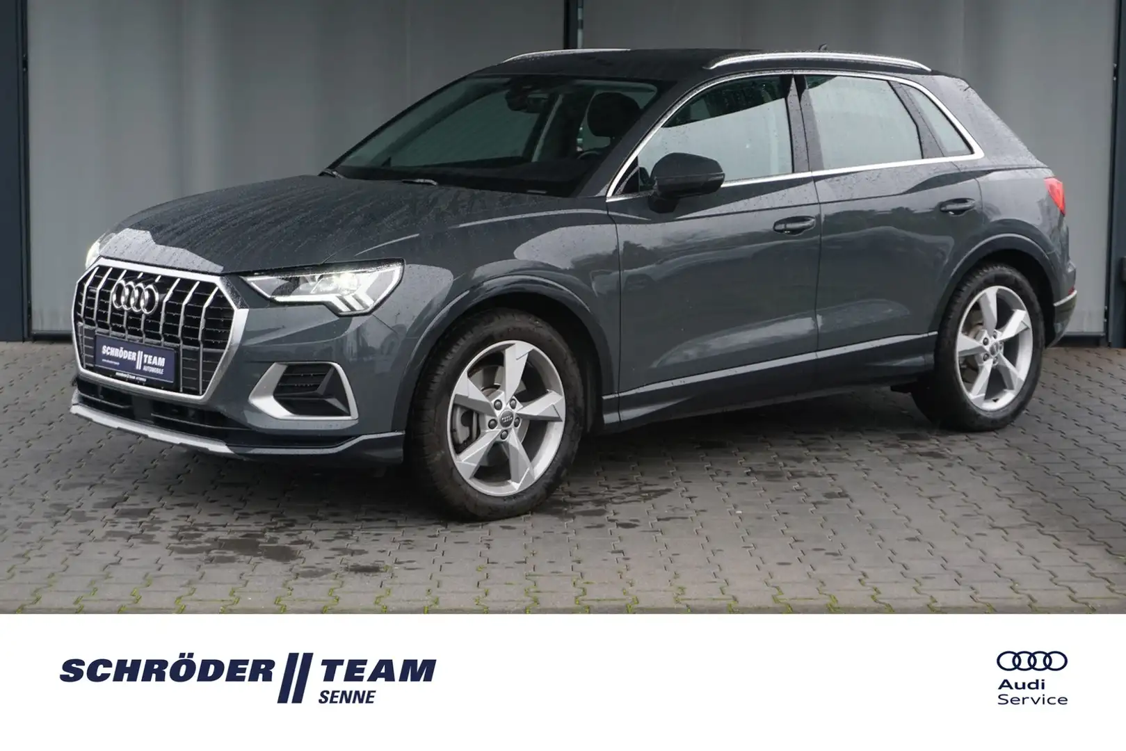 Audi Q3 40 TFSi quattro S tronic advanced LED Navi Keyl Grijs - 1