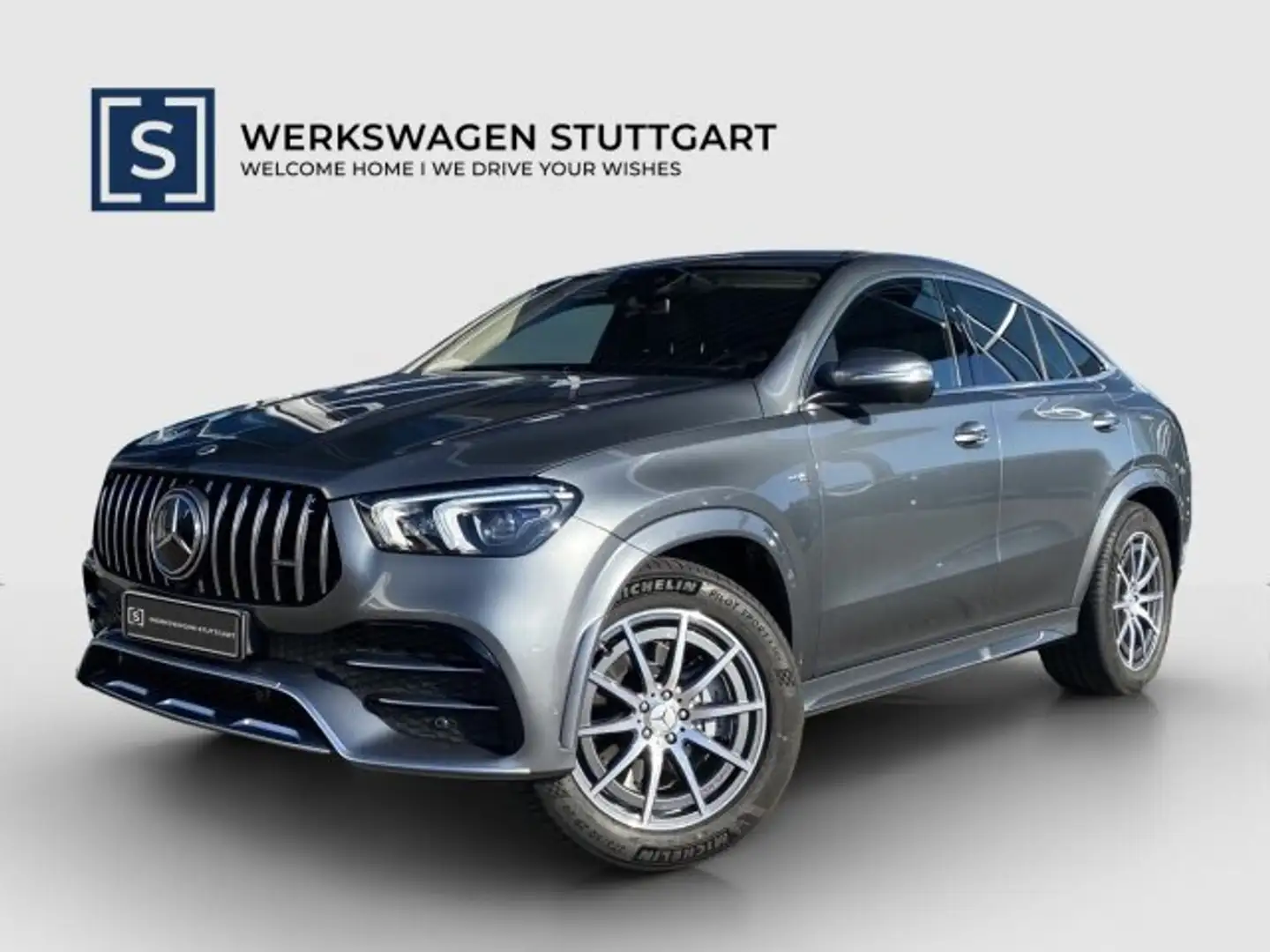 Mercedes-Benz GLE 53 AMG AMG GLE 53 4M+ Coupé Dis Memo 360 MLed Key SKlim Gris - 1
